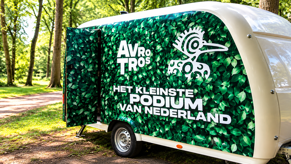 De groene Rijdende Biodscoop voor AVROTROS